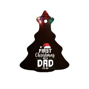 First Christmas As A Daddy To Be Future Father Xmas Gift Ceramic Tree Ornament