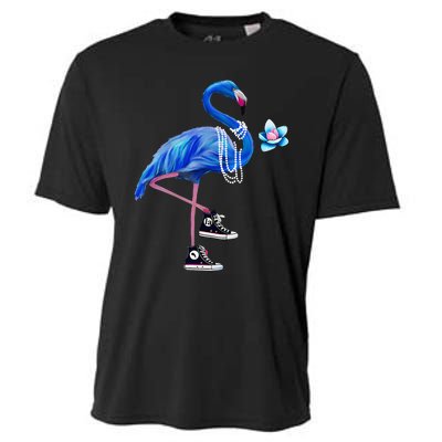 Flamingo Chucks And Pearls Comma La Harris Waltz 2024 Cooling Performance Crew T-Shirt