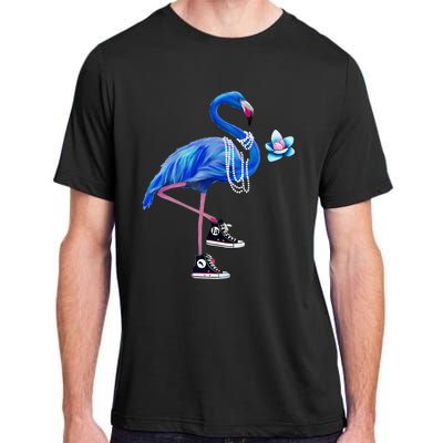 Flamingo Chucks And Pearls Comma La Harris Waltz 2024 Adult ChromaSoft Performance T-Shirt