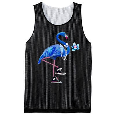 Flamingo Chucks And Pearls Comma La Harris Waltz 2024 Mesh Reversible Basketball Jersey Tank