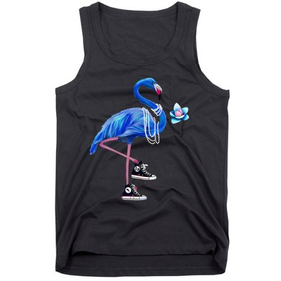 Flamingo Chucks And Pearls Comma La Harris Waltz 2024 Tank Top