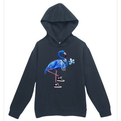 Flamingo Chucks And Pearls Comma La Harris Waltz 2024 Urban Pullover Hoodie