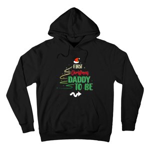 First Christmas As A Daddy To Be Future Father Xmas Gift Hoodie