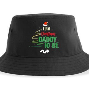 First Christmas As A Daddy To Be Future Father Xmas Gift Sustainable Bucket Hat