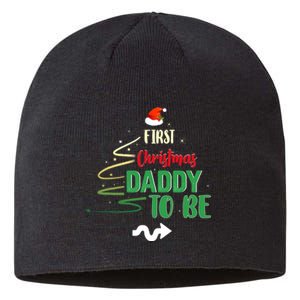 First Christmas As A Daddy To Be Future Father Xmas Gift Sustainable Beanie