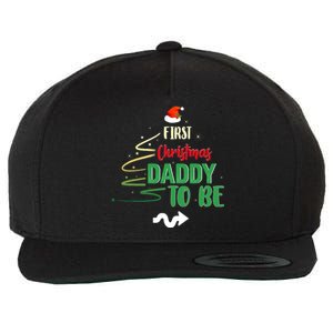 First Christmas As A Daddy To Be Future Father Xmas Gift Wool Snapback Cap