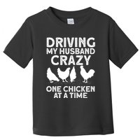 Funny Chicken Art Mom Chicken Lady Chicken Farmer Toddler T-Shirt