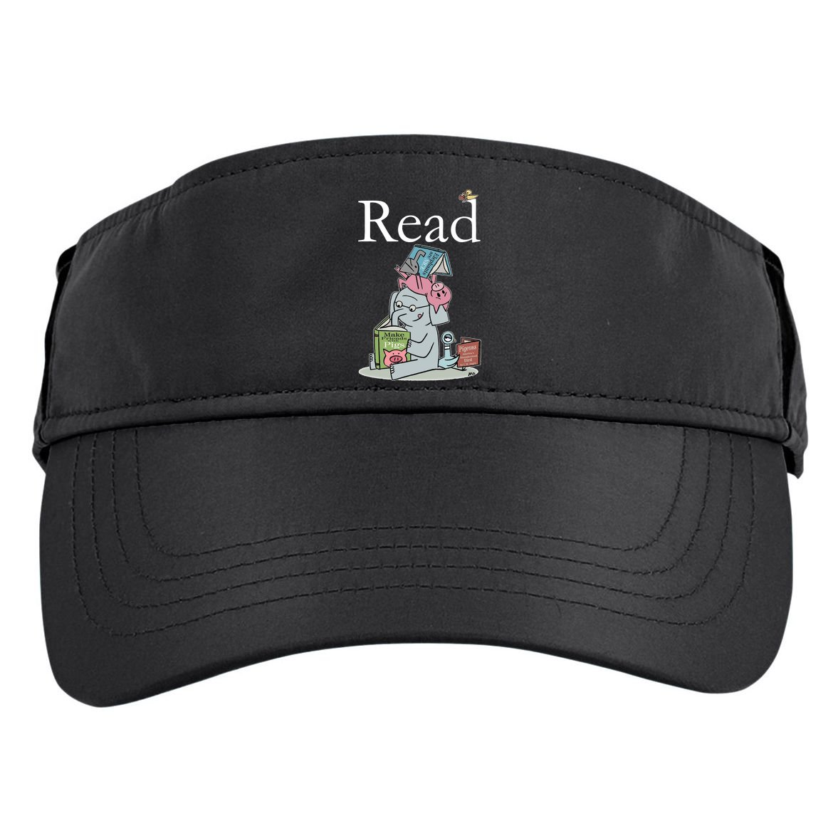 Funny Cute Animals Read Book Fan Adult Drive Performance Visor