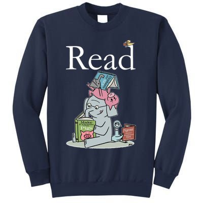Funny Cute Animals Read Book Fan Sweatshirt