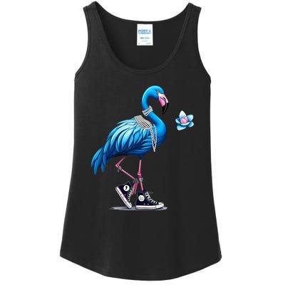 Flamingo Chucks And Pearls Comma La Kamala 2024 Ladies Essential Tank