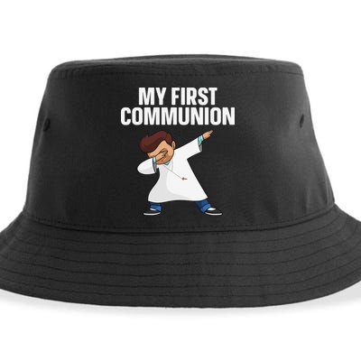 First Communion Art For 1st Holy Communion Sustainable Bucket Hat