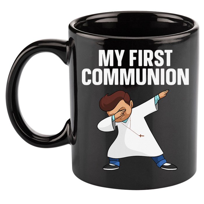 First Communion Art For 1st Holy Communion 11oz C Handle Ceramic Mug