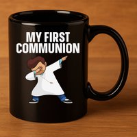 First Communion Art For 1st Holy Communion 11oz C Handle Ceramic Mug