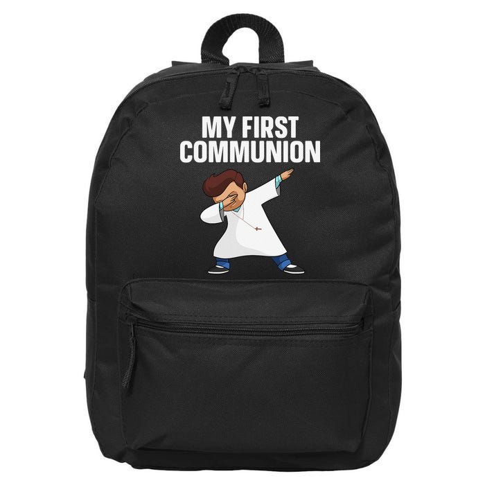 First Communion Art For 1st Holy Communion 16 in Basic Backpack