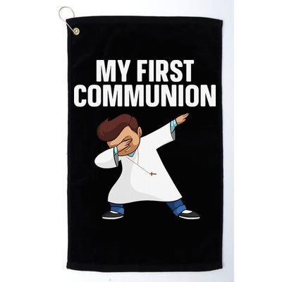 First Communion Art For 1st Holy Communion Golf Towel