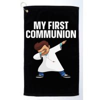 First Communion Art For 1st Holy Communion Golf Towel