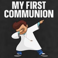 First Communion Art For 1st Holy Communion Golf Towel
