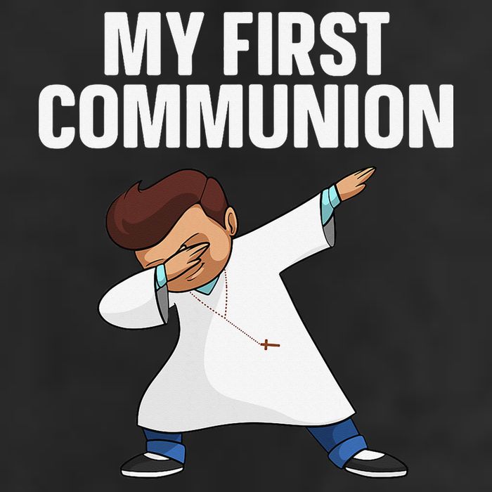 First Communion Art For 1st Holy Communion Golf Towel