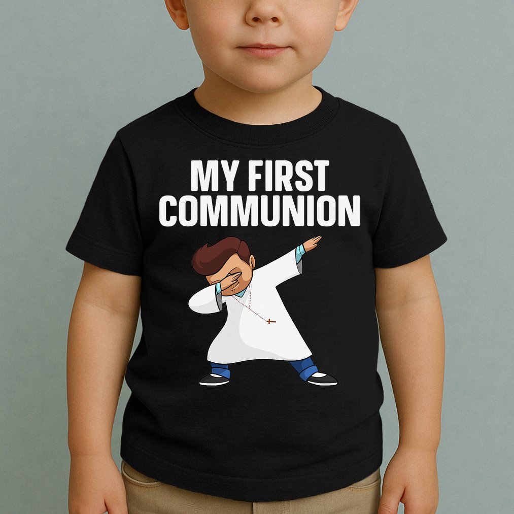 First Communion Art For 1st Holy Communion Toddler T-Shirt