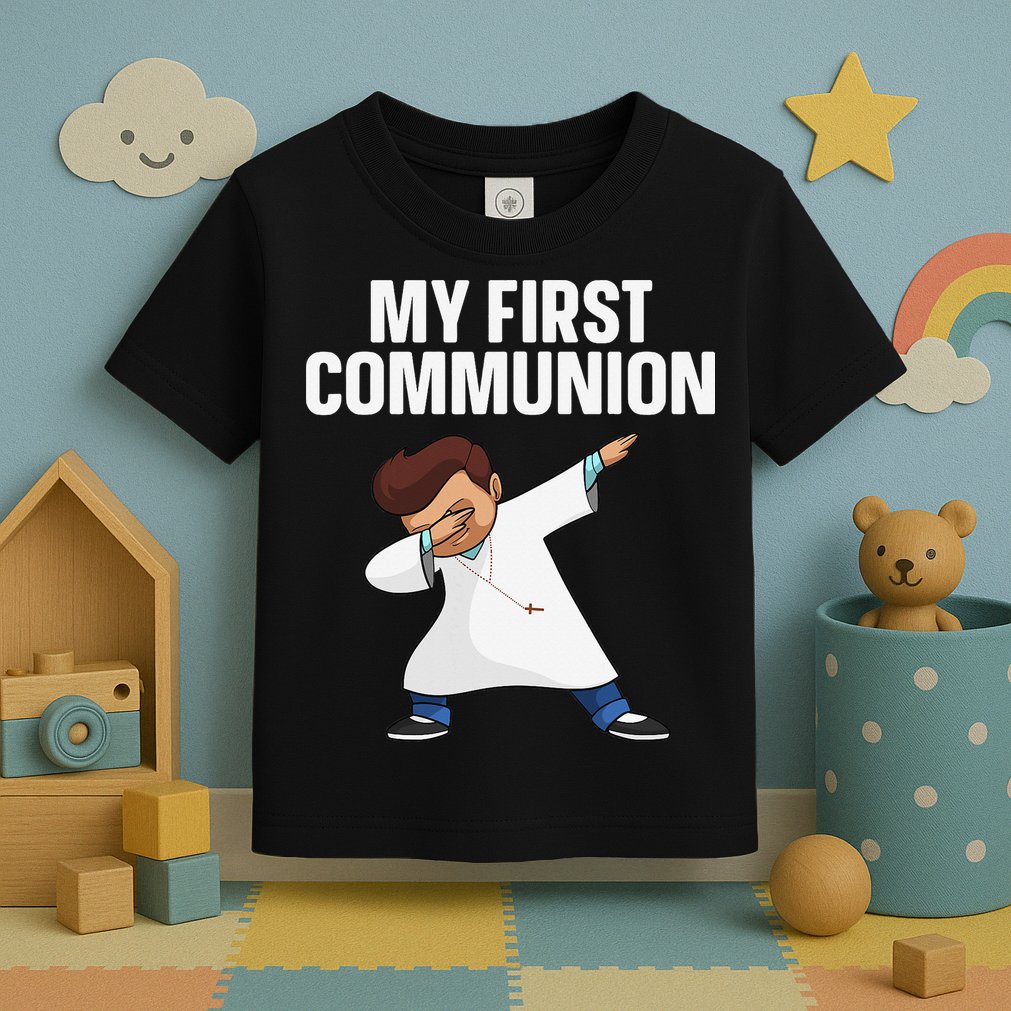 First Communion Art For 1st Holy Communion Toddler T-Shirt