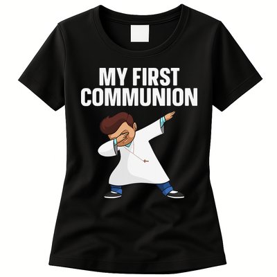 First Communion Art For 1st Holy Communion Womens T-Shirt