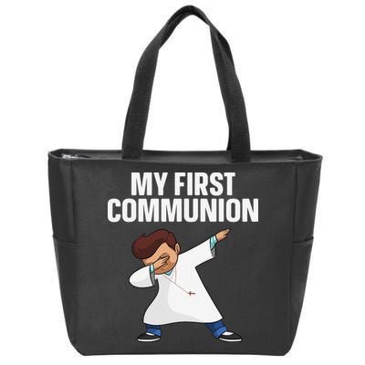 First Communion Art For 1st Holy Communion Zip Tote Bag