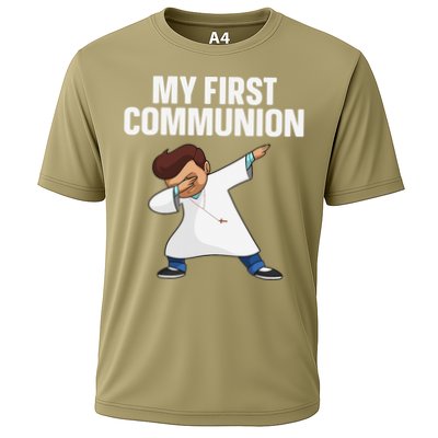 First Communion Art For 1st Holy Communion Cooling Performance Crew T-Shirt