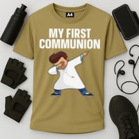 First Communion Art For 1st Holy Communion Cooling Performance Crew T-Shirt