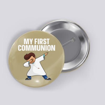 First Communion Art For 1st Holy Communion Button