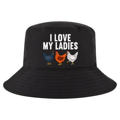 Funny Chicken Art Farming Chicken Farmer Cool Comfort Performance Bucket Hat