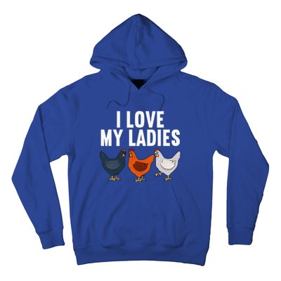 Funny Chicken Art Farming Chicken Farmer Hoodie