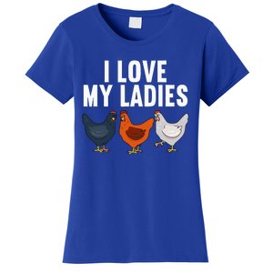 Funny Chicken Art Farming Chicken Farmer Women's T-Shirt