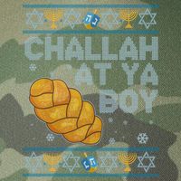 Funny Challah At Ya Boy Ugly Hanukkah Sweater Legacy Tie Dye Trucker Hat
