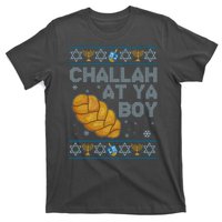 Funny Challah At Ya Boy Ugly Hanukkah Sweater T-Shirt