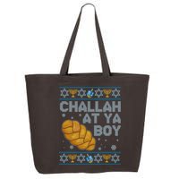 Funny Challah At Ya Boy Ugly Hanukkah Sweater 25L Jumbo Tote