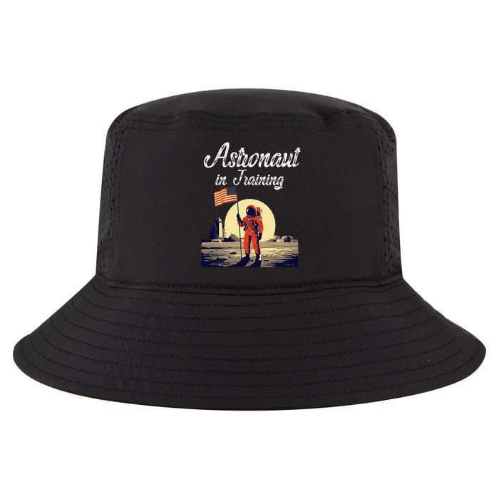 Funny Cosmic Astronaut in Training for Space Missions Cool Comfort Performance Bucket Hat