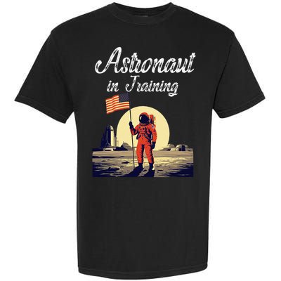 Funny Cosmic Astronaut in Training for Space Missions Garment-Dyed Heavyweight T-Shirt