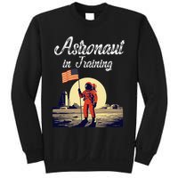 Funny Cosmic Astronaut in Training for Space Missions Sweatshirt