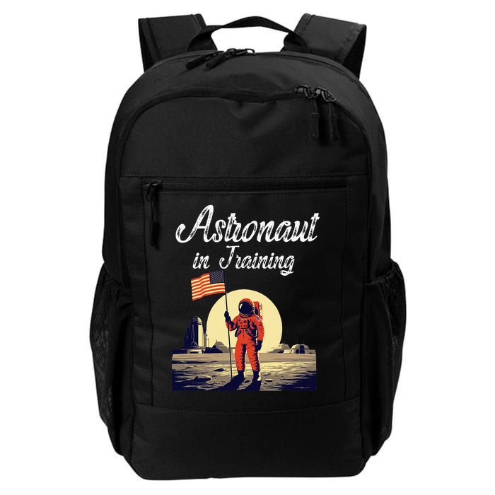 Funny Cosmic Astronaut in Training for Space Missions Backpack