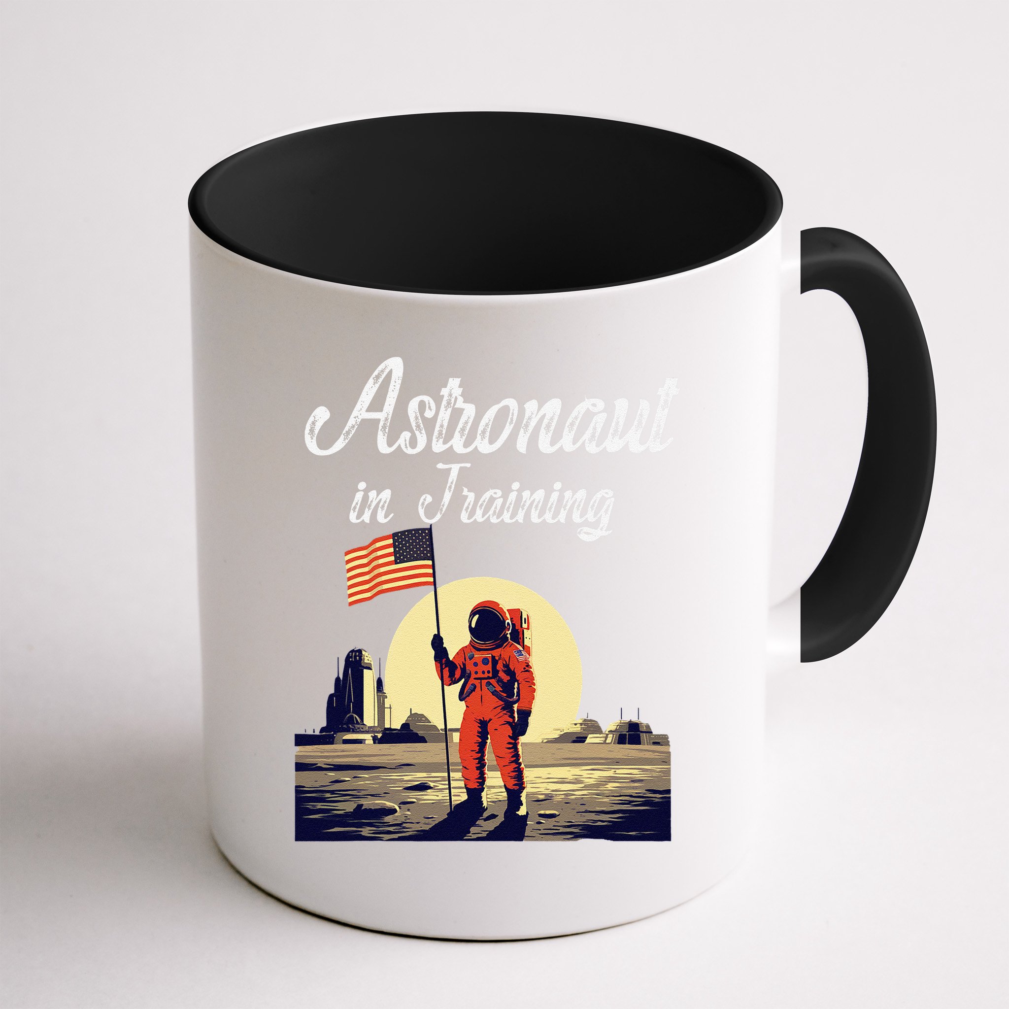 Funny Cosmic Astronaut in Training for Space Missions Mug