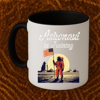 Funny Cosmic Astronaut in Training for Space Missions Mug
