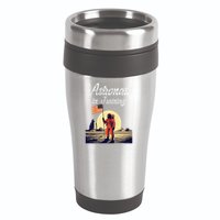 Funny Cosmic Astronaut in Training for Space Missions 16oz Travel Tumbler