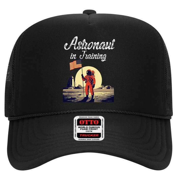Funny Cosmic Astronaut in Training for Space Missions Hat