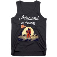 Funny Cosmic Astronaut in Training for Space Missions Tank Top