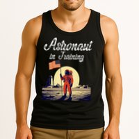 Funny Cosmic Astronaut in Training for Space Missions Tank Top