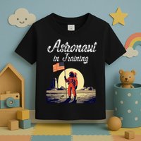 Funny Cosmic Astronaut in Training for Space Missions Toddler T-Shirt