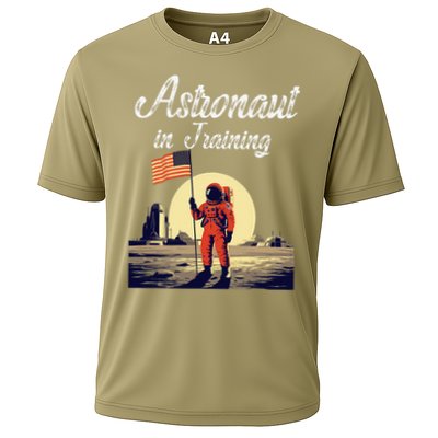 Funny Cosmic Astronaut in Training for Space Missions Performance Shirt