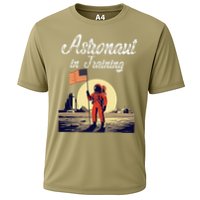 Funny Cosmic Astronaut in Training for Space Missions Performance Shirt