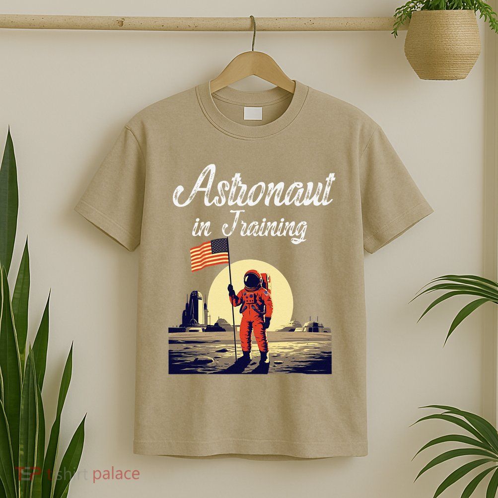 Funny Cosmic Astronaut in Training for Space Missions T-Shirt