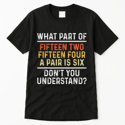 Funny Cribbage Art For Women Board Game Cribbage Player Tall T-Shirt